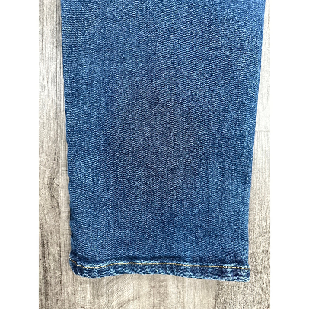 Orvis Five Pocket Straight Leg Stretch Jean in Blue — Size 32x30 // Preowned