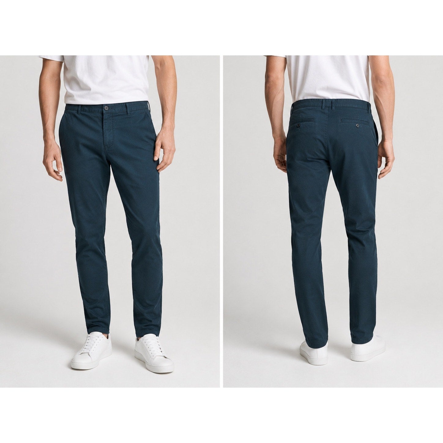 Under 510 Slim Tapered Fit Chino Pants in Black — Size 36x28 // Preowned