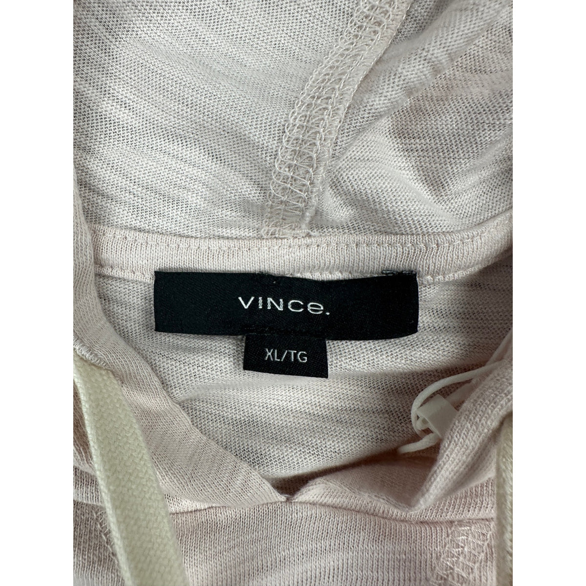 Vince Slub Pullover Hoodie — Size XL