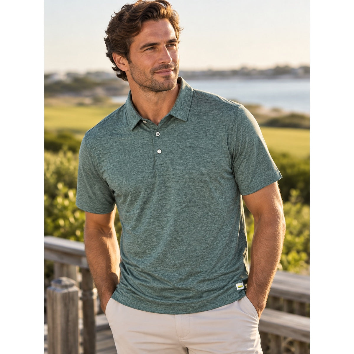 Vuori Strato Tech Polo — Size Small // Preowned