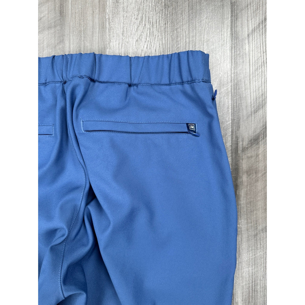 Mizzen+Main Current Blue Drawstring Performance Jogger Pants — Size Medium // Preowned