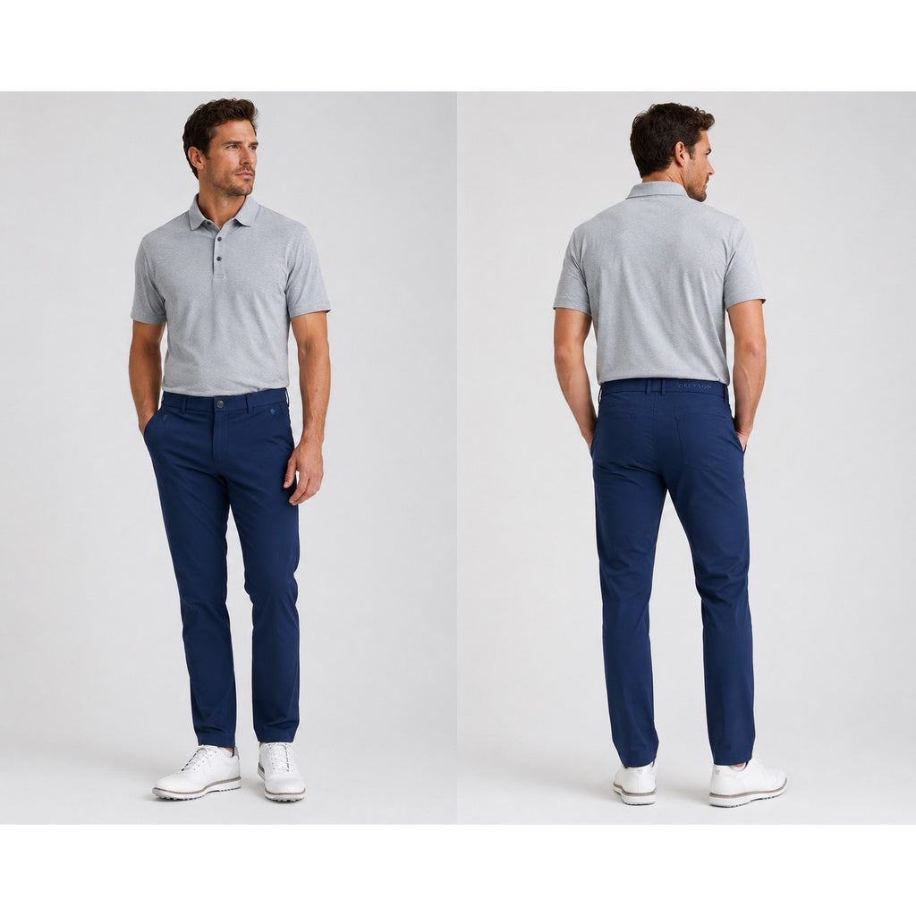 Greyson Wainscott Performance 5 Pocket Golf Pants Navy - 36x34