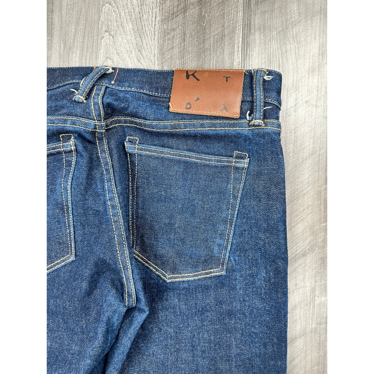 Hiroshi Kato The Pen Slim Japanese Selvedge Raw Jeans — Size 30 // Preowned