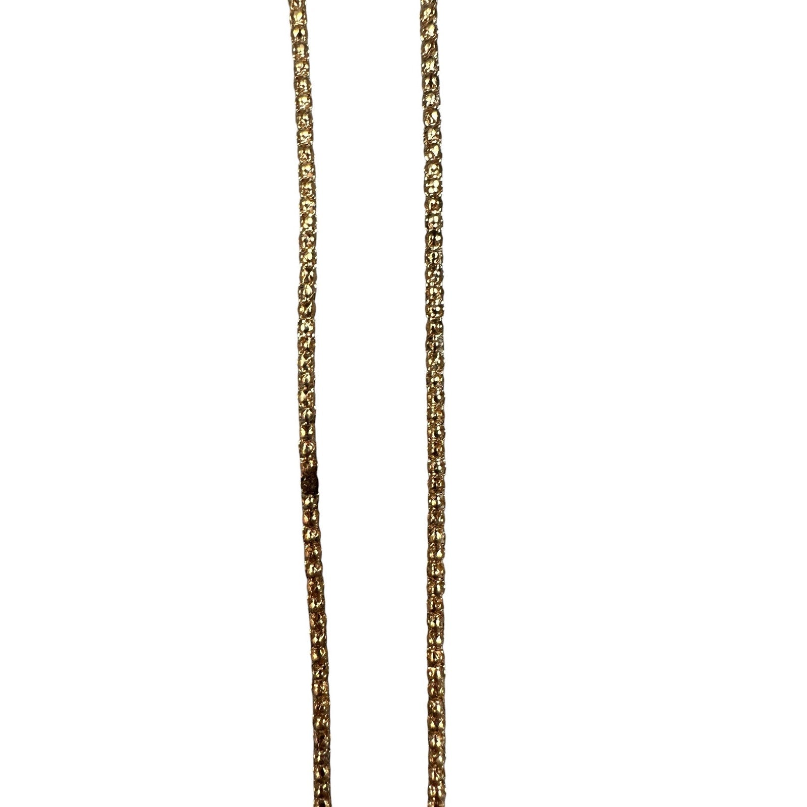 Andrew Christian Skull Necklace in Gold — One Size