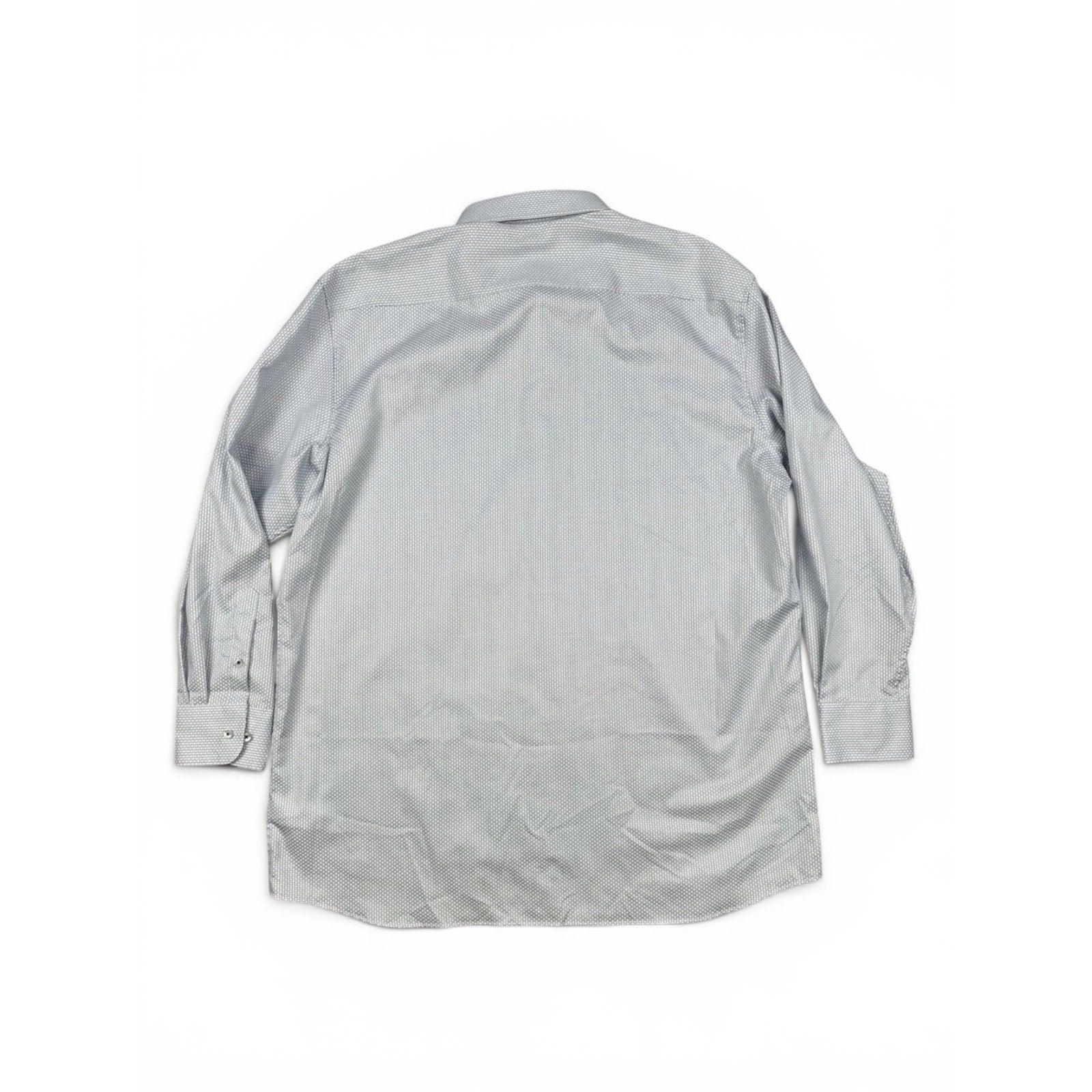 1863 by Eterna Modern Fit Light Blue Micro-Weave Pattern Long Sleeve - 3XL (19)