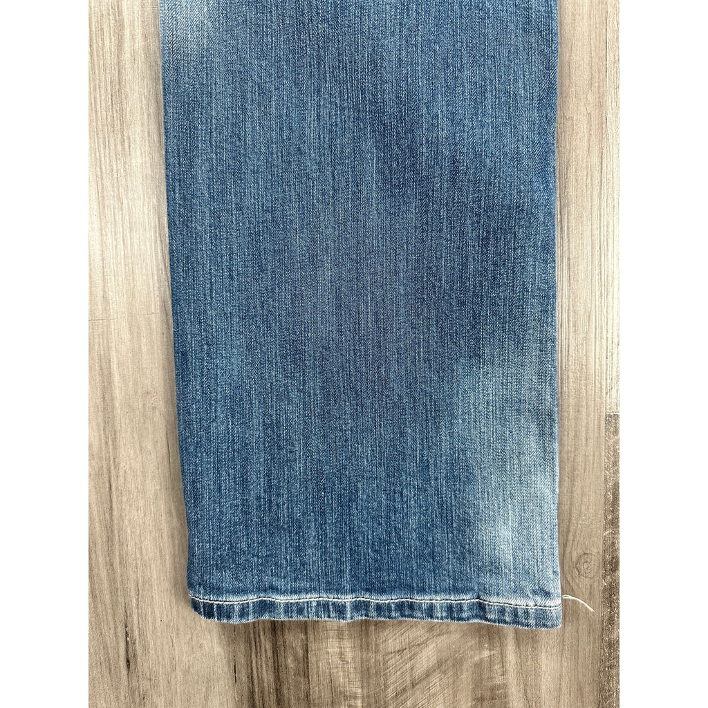 Rock & Roll Denim Double Barrel Relaxed Straight Leg Jean in Blue — Size 29x32 // Preowned