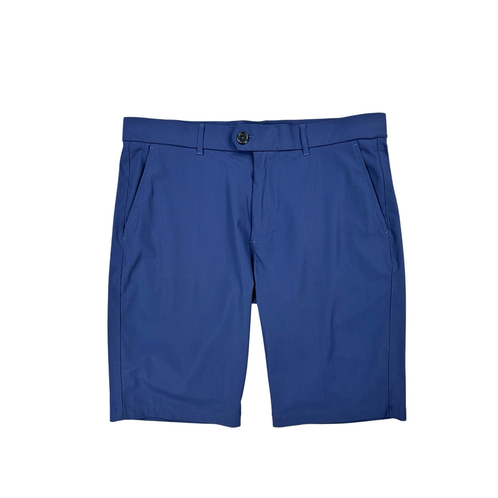 Greyson Montauk Performance Golf Chino Shorts in Navy — Size 33 // Preowned