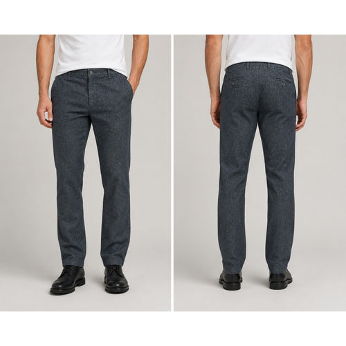 AG Adriano Goldschmied The Marshall Slim Chino Moleskin Pants in Heather Black — Size 38R // Preowned