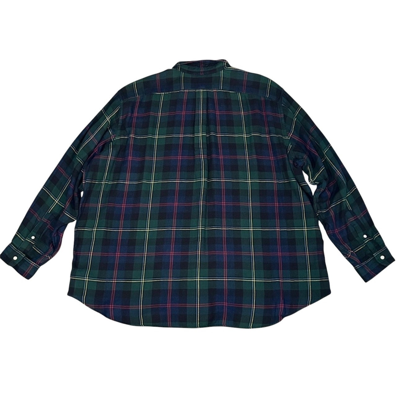 Polo Ralph Lauren Classic Soft Flannel Plaid Long Sleeve Button Down - 3XB