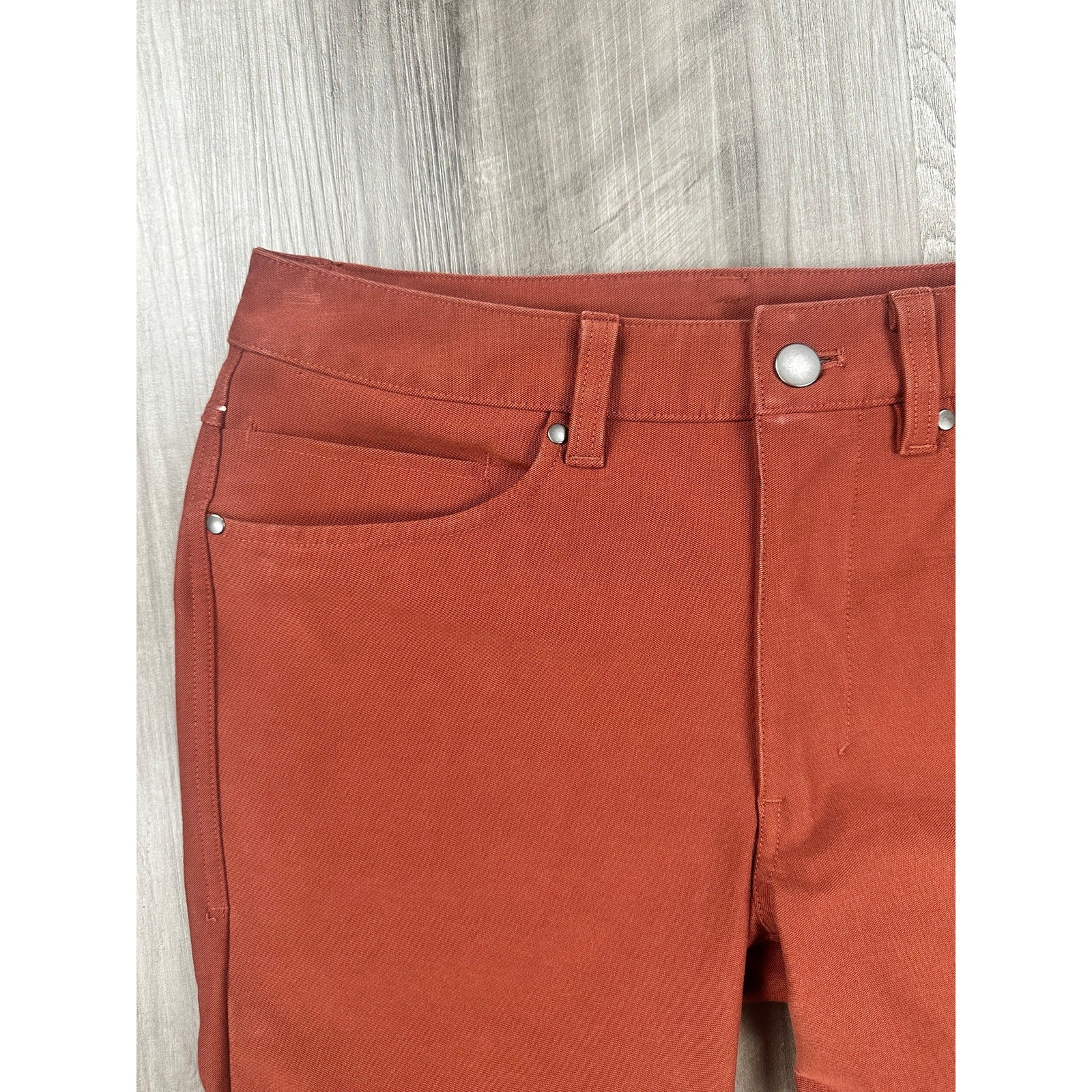 Lululemon ABC Slim Fit 5 Pocket Pant Utilitech in Rust — Size 28 // Preowned