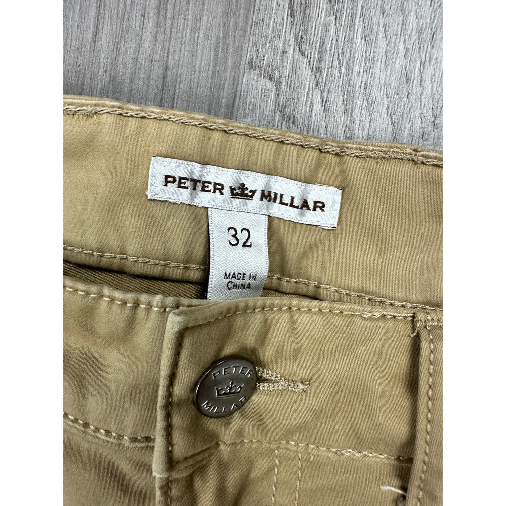 Peter Millar Signature Sateen 5 Pocket Pants — Size 32 // Preowned