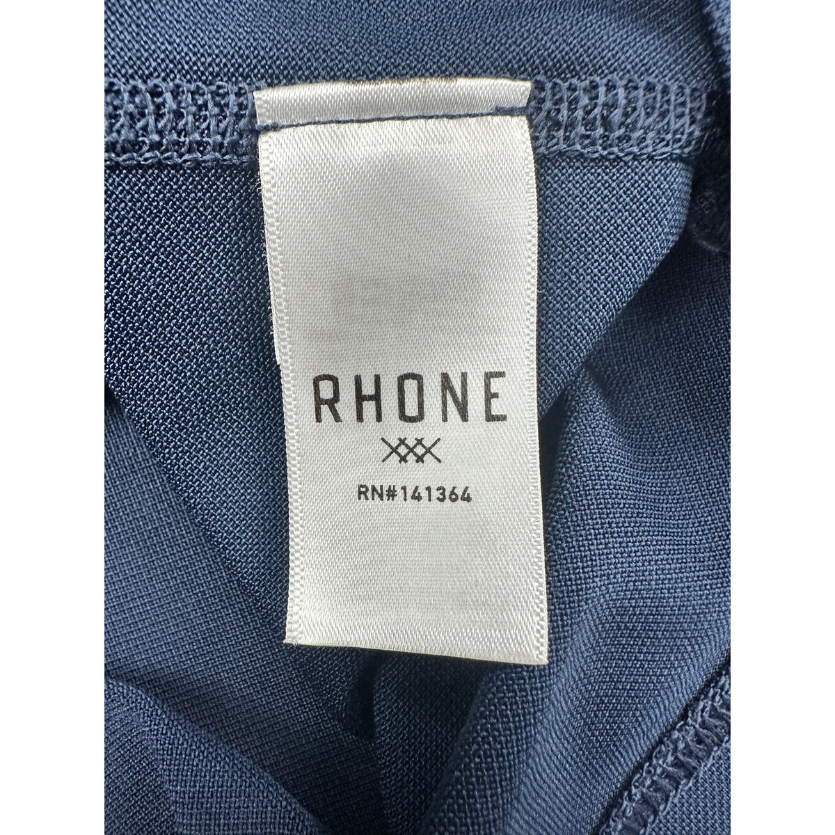 Rhone Mesh Knit Short Sleeve Performance Henley — Size Medium // Preowned