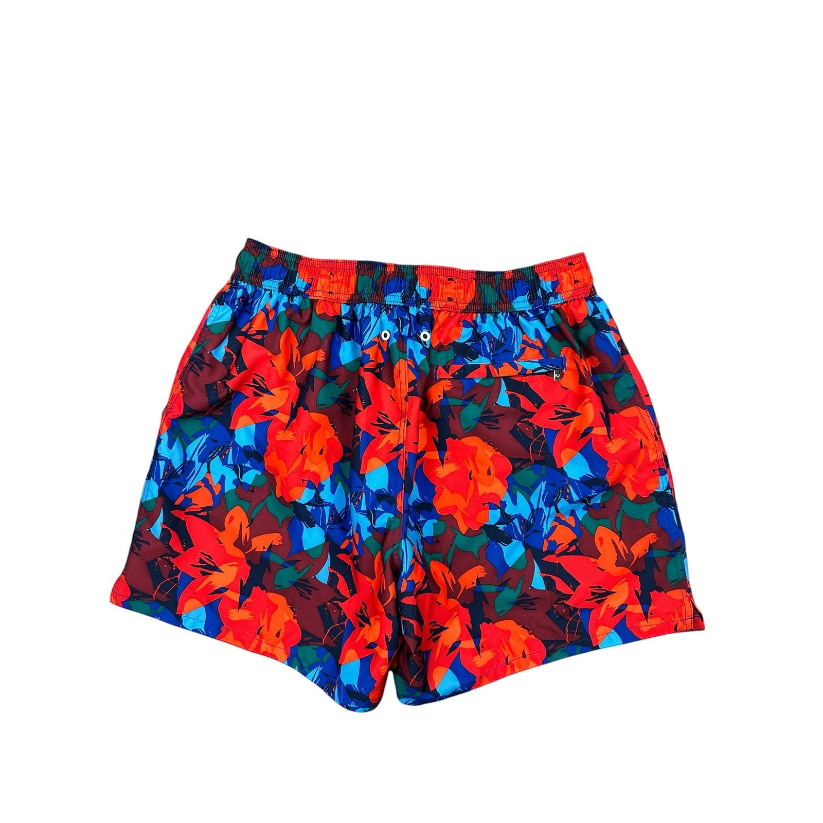 2(X)IST Floral Swim Trunks in Red, Maroon, Blue, Green — Size Large // Preowned