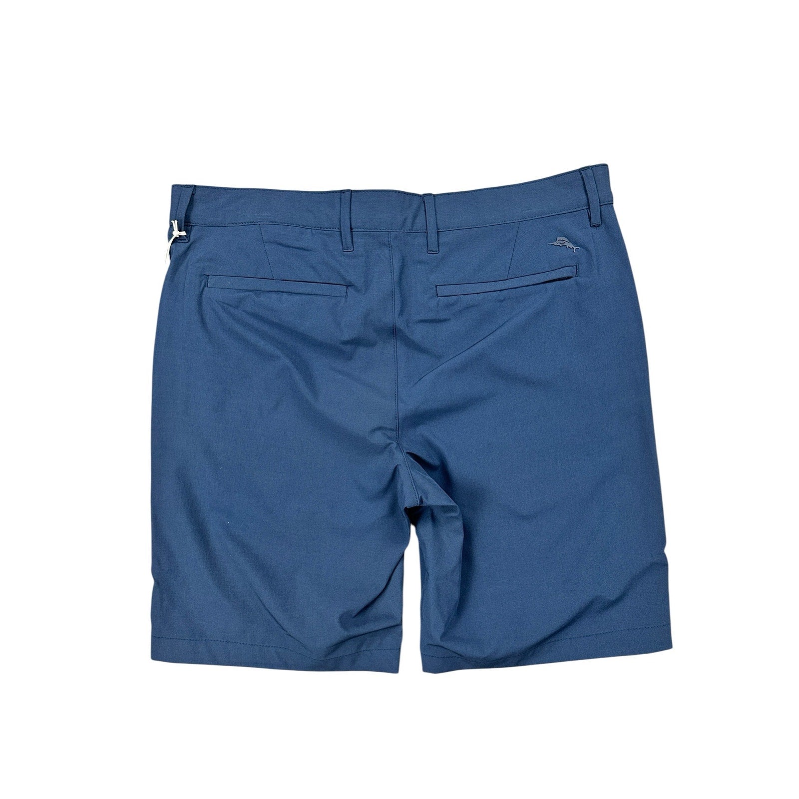 Tommy Bahama Regular Fit Basic Performance Shorts in Navy — Size 34