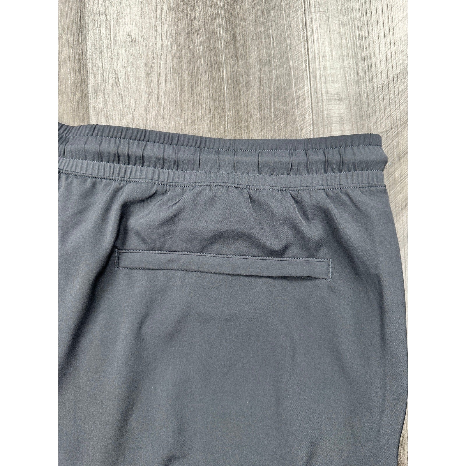 Rhoback The Deadlifts Lined Grit Gym Shorts in Graphite Grey — Size 2XL