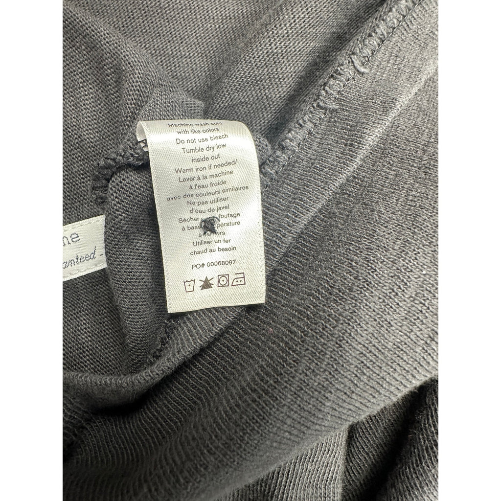 Rag & Bone Slub Pique Cotton Polo in Black — Size Medium // Preowned