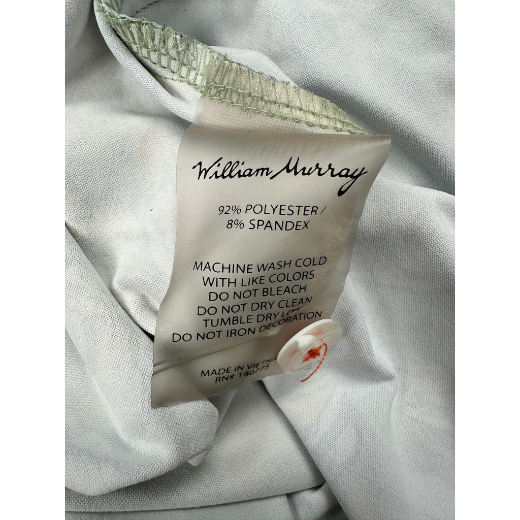 William Murray It's Like A Jungle Golf Polo in Green, Yellow, Orange, Gray, White — Size Small // Preowned