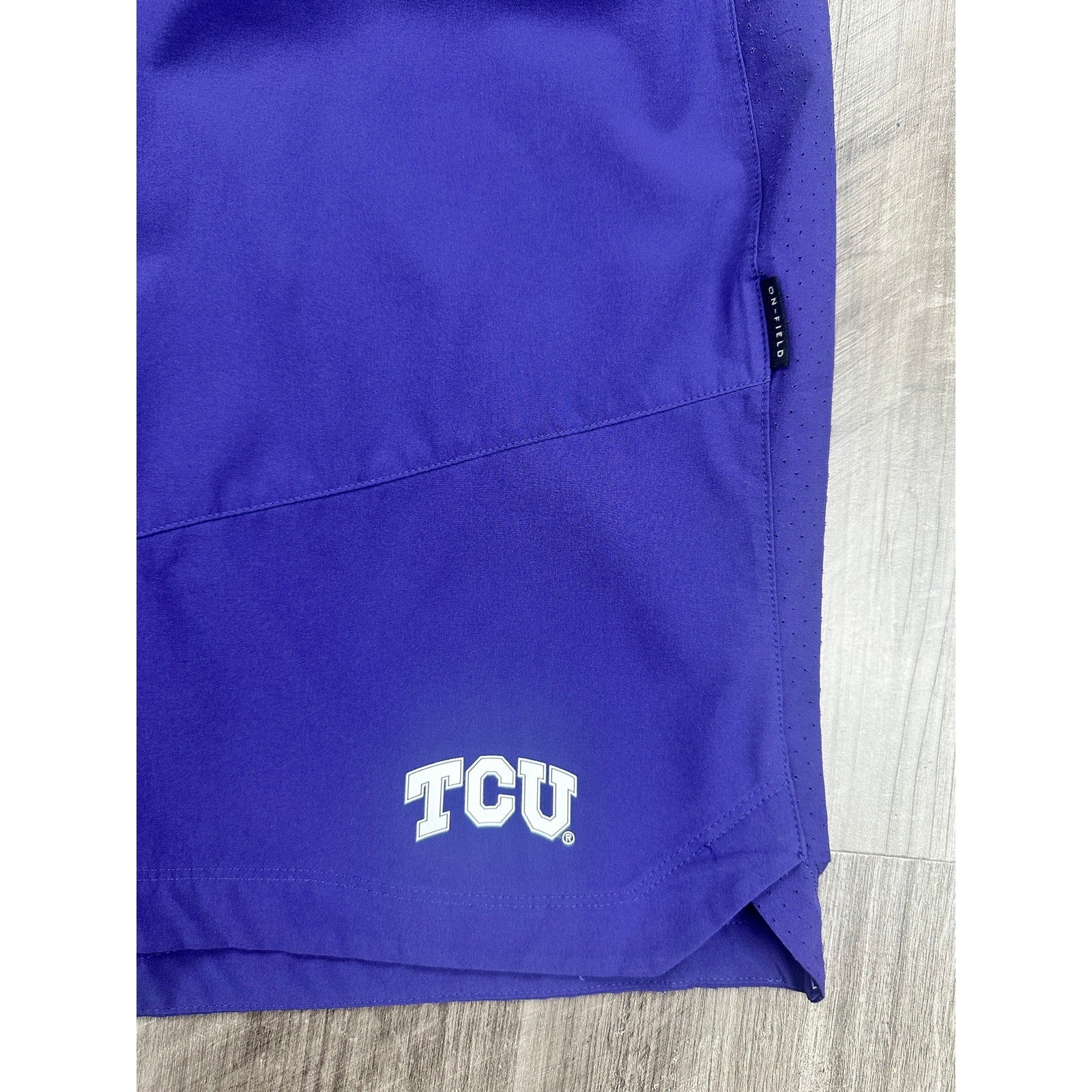 Nike TCU Horned Frogs Dri-FIT On-Field Athletic Shorts in Purple — Size Large // Preowned
