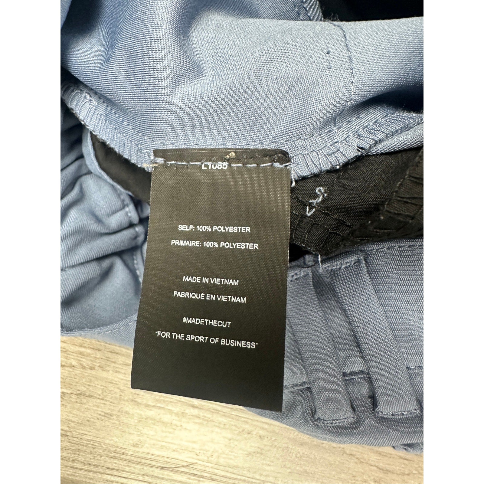 Cuts Clothing AO Slim Jogger Chino Pants in Light Blue — Size Small // Preowned
