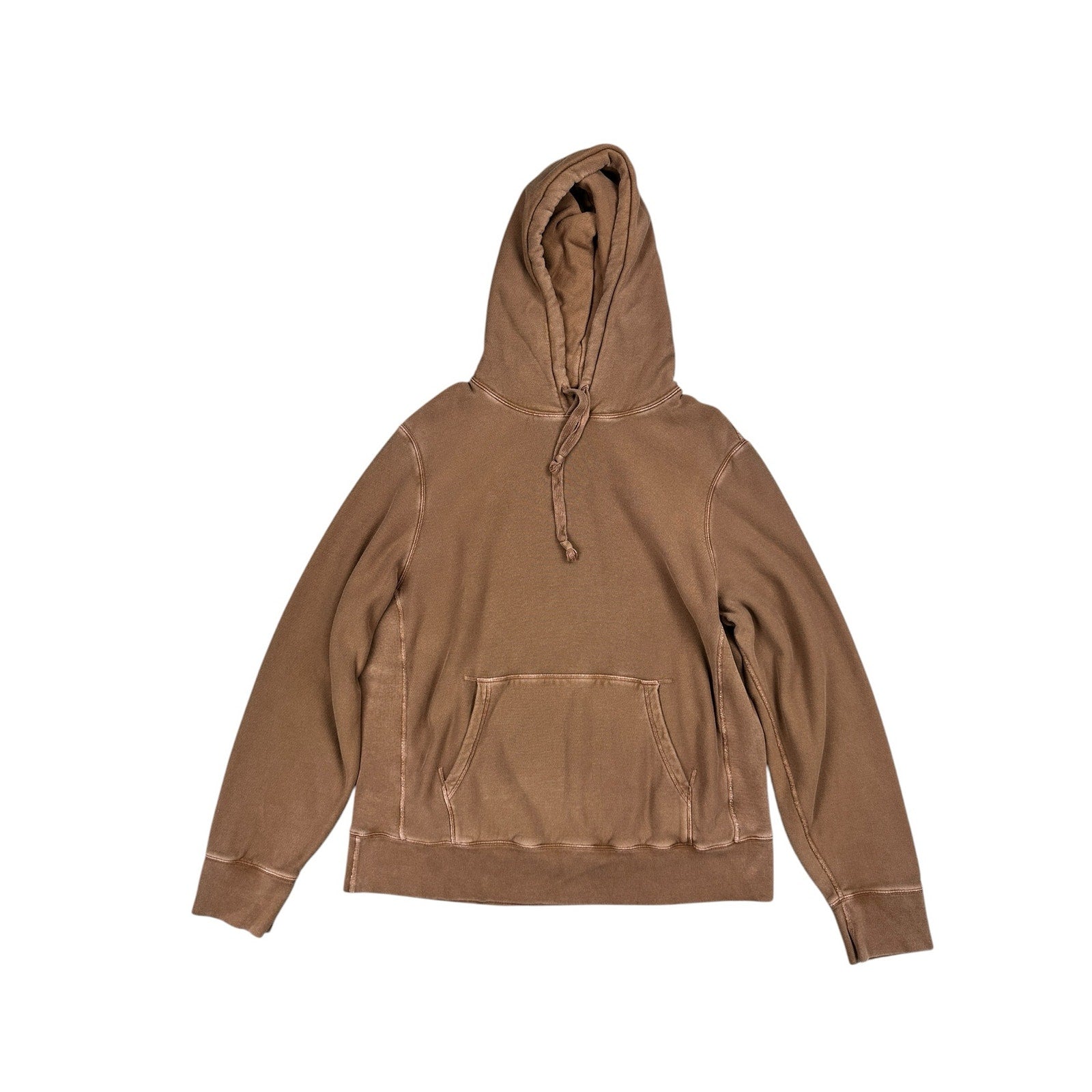 Todd Snyder x Champion Relaxed French Terry Hoodie in Brown — Size XL // Preowned