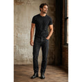 Buffalo David Bitton Ash Slim Black Rinse Stretch Denim Jeans — 34x30