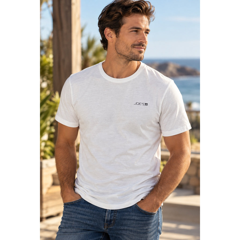 Joe's Jeans Everyday Comfort Soft Cotton Crewneck Tees - 4 Pack — Size Small