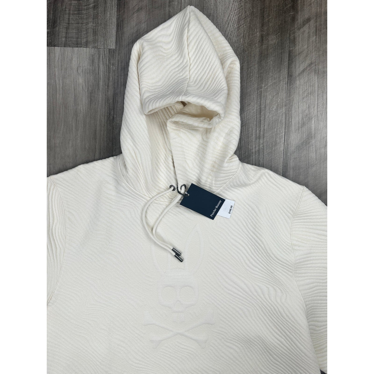 Psycho Bunny Kendrick Textured Pullover Hoodie — Size 2XL