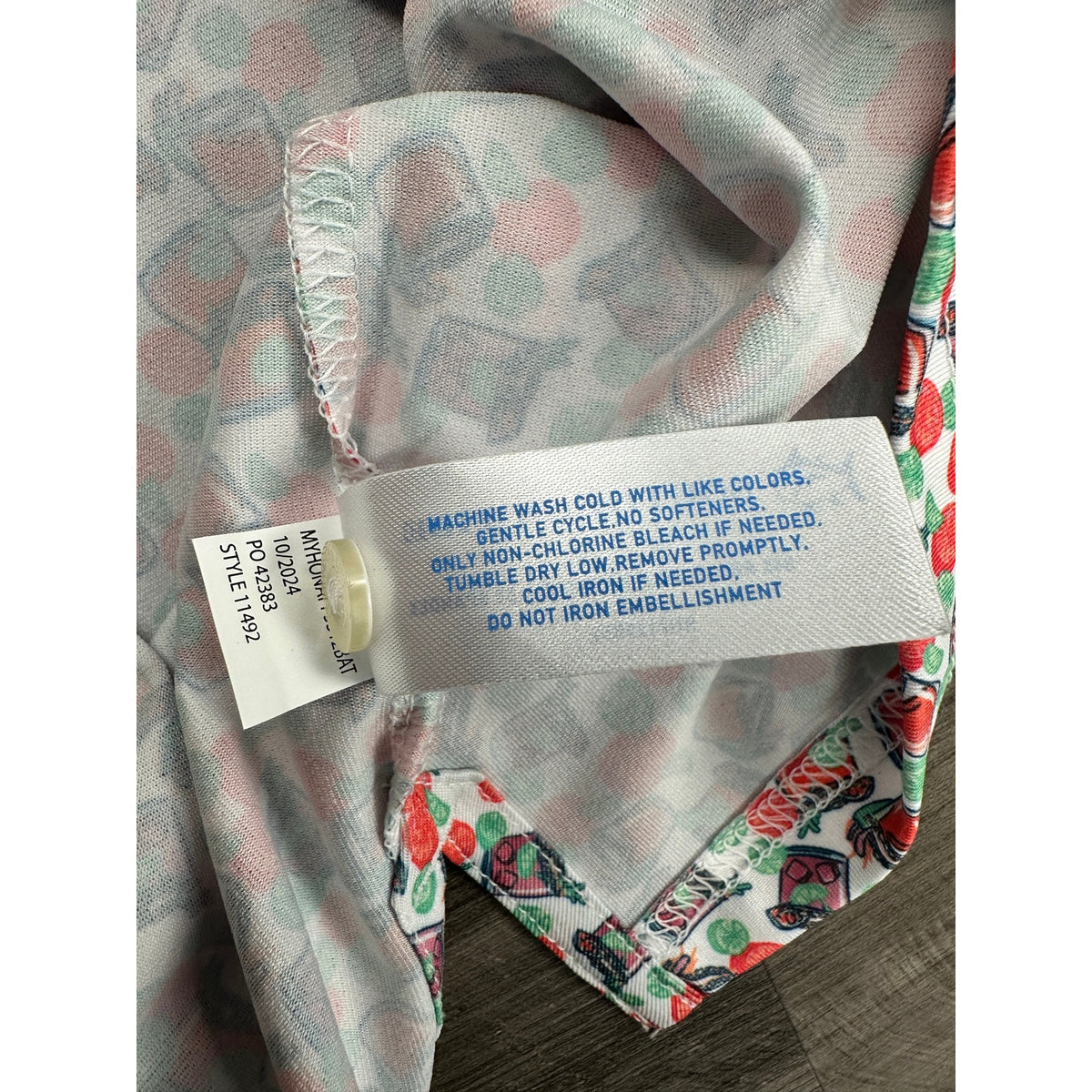 Southern Tide Driver Paloma Paradise Polo — Size Small