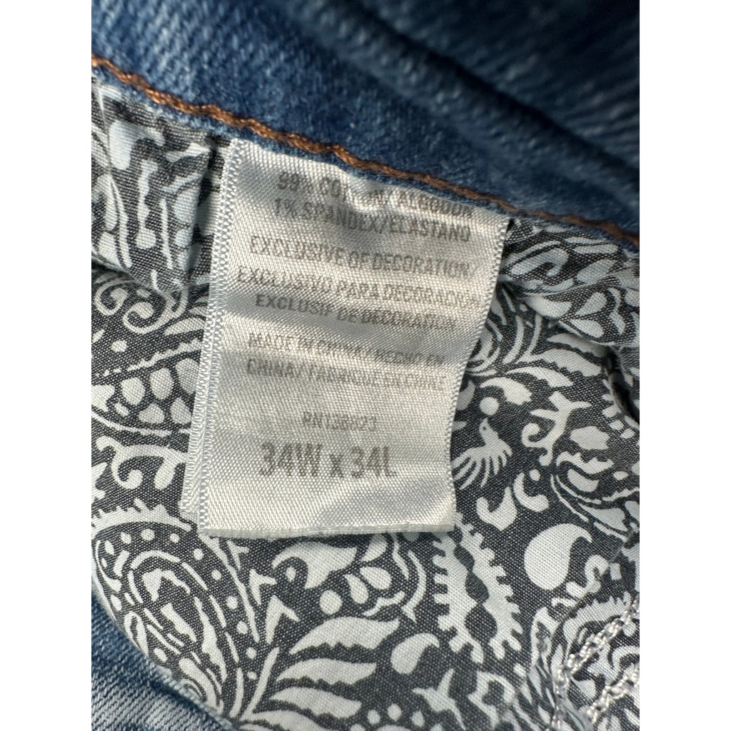 Cody James Wyatt Holt Wash Slim Bootcut Stretch Jeans — Size 34x34 // Preowned