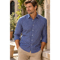 Culturata Made in Italy Tailored Fit Plaid Long Sleeve Button Down Shirt — Size XL (44/17.5) // Preowned