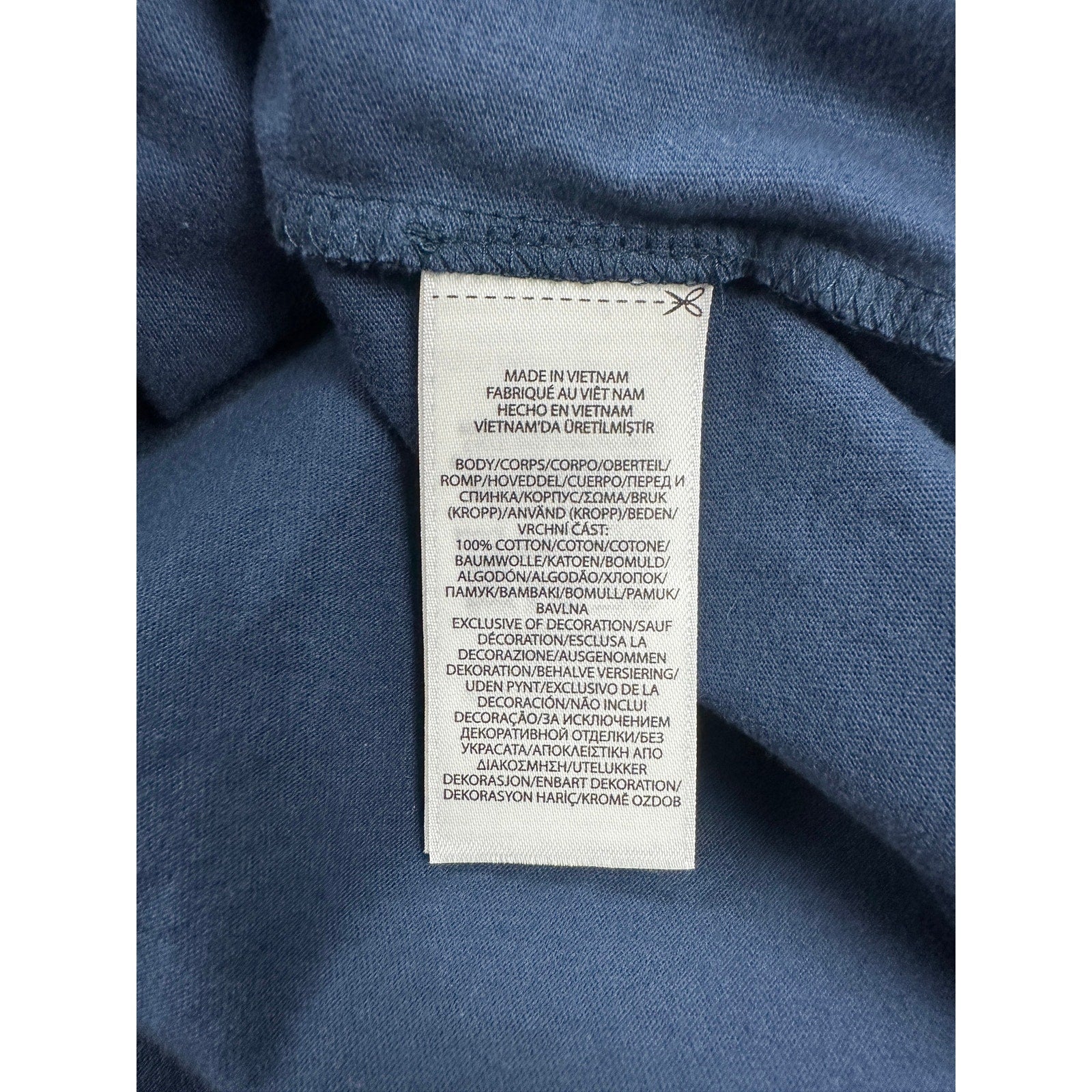 Polo Ralph Lauren Old Classics Sueded Jersey Long Sleeve Polo in Navy — Size 4XLT
