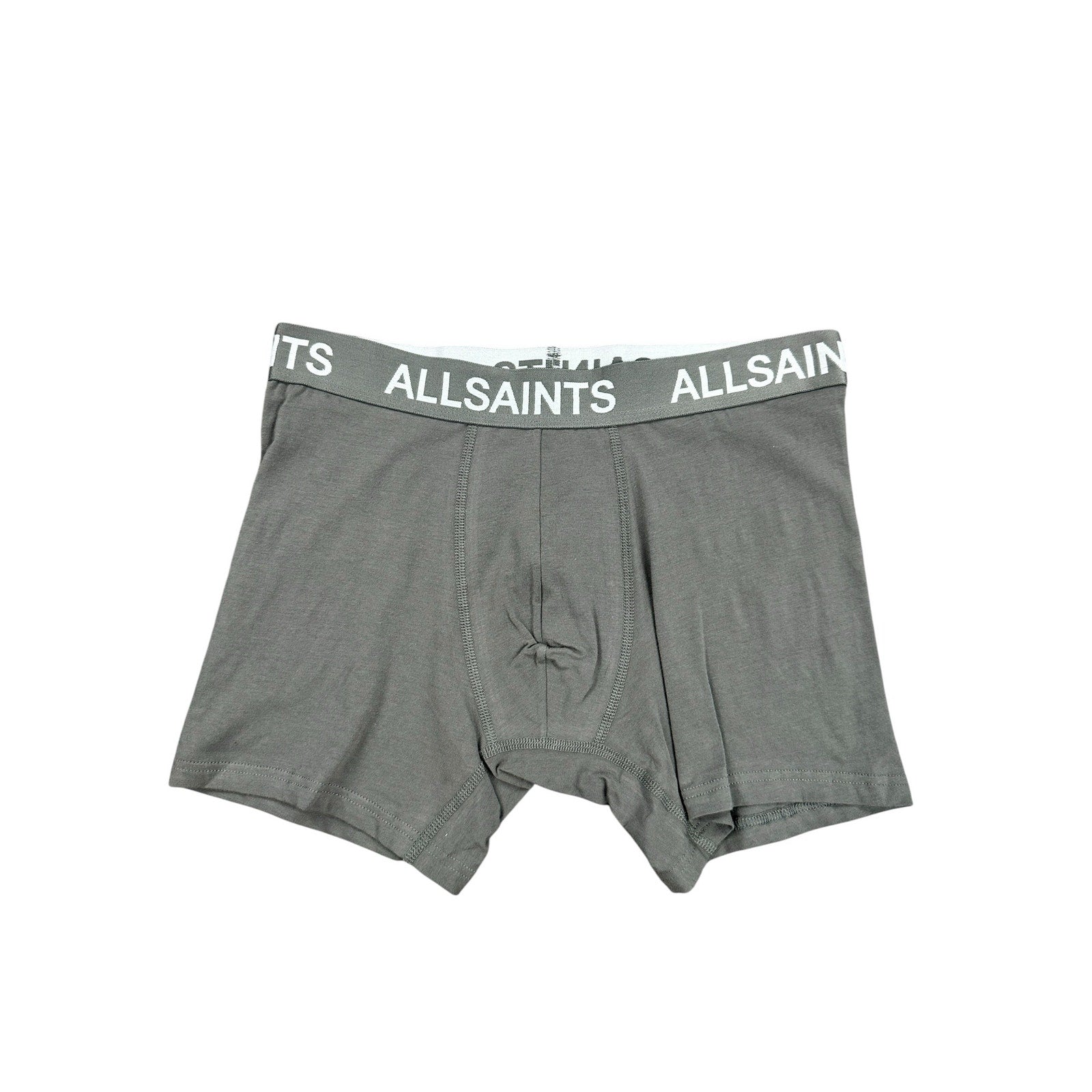 All Saints Underground Organic Cotton 4-Way Stretch 5-Inch Boxer Brief 3-Pack in Grey Multi — Size Small
