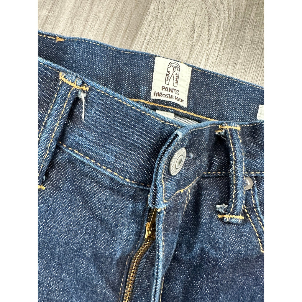 Hiroshi Kato The Pen Slim Japanese Selvedge Raw Jeans — Size 30 // Preowned