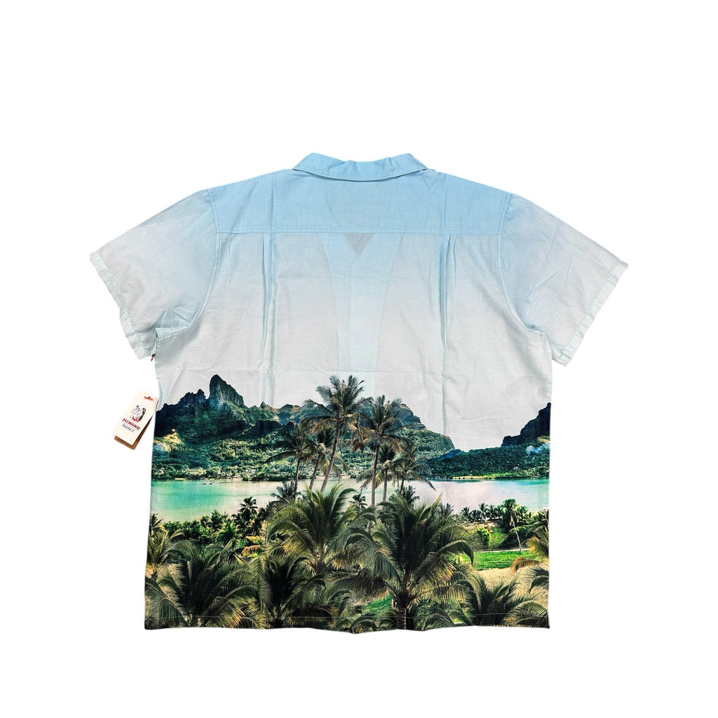 Roark x Hinano Gonzo Otemanu Classic Fit Short Sleeve Camp Shirt - 2XL