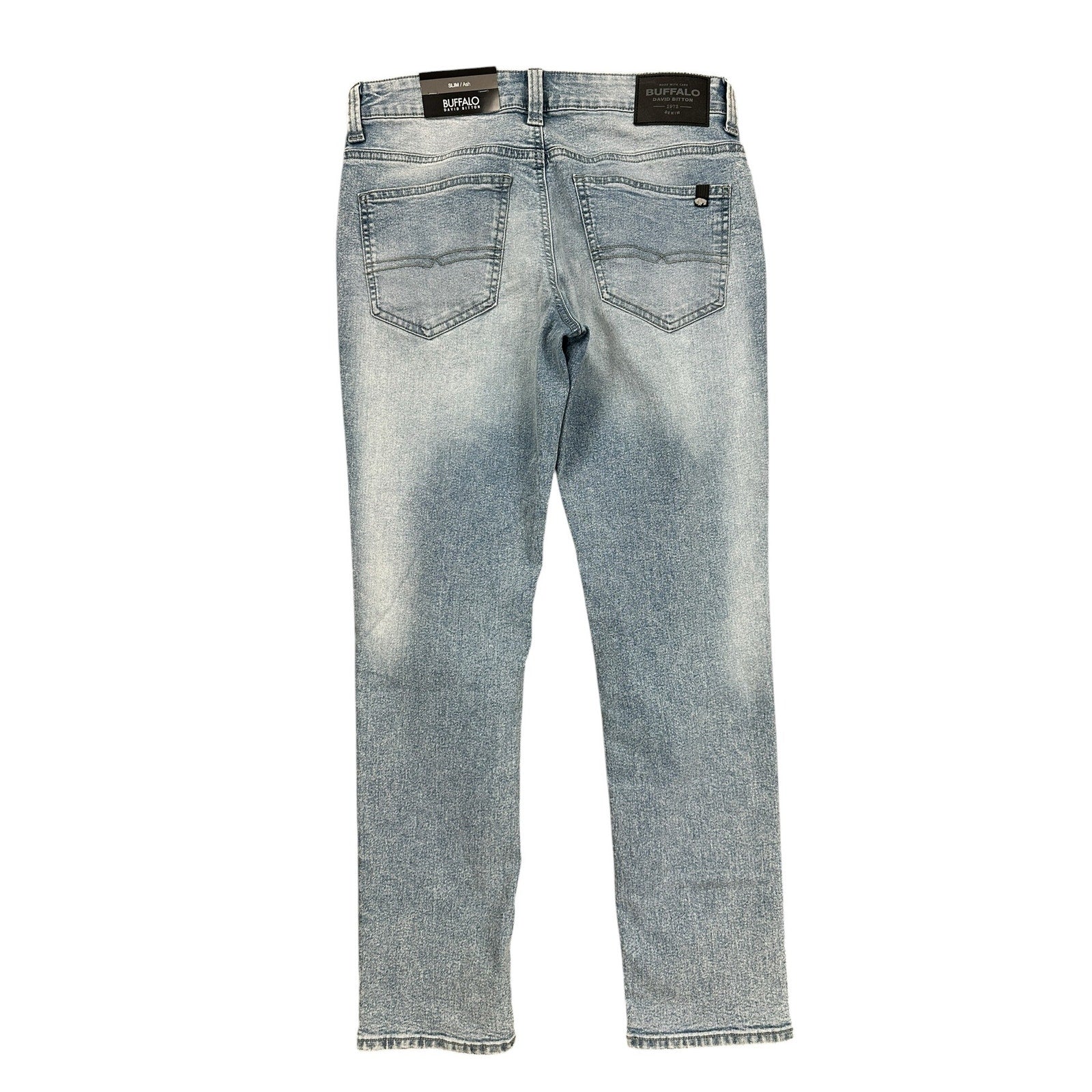 Buffalo David Bitton Ash Slim Fit Vintage Wash Jeans — 30x30