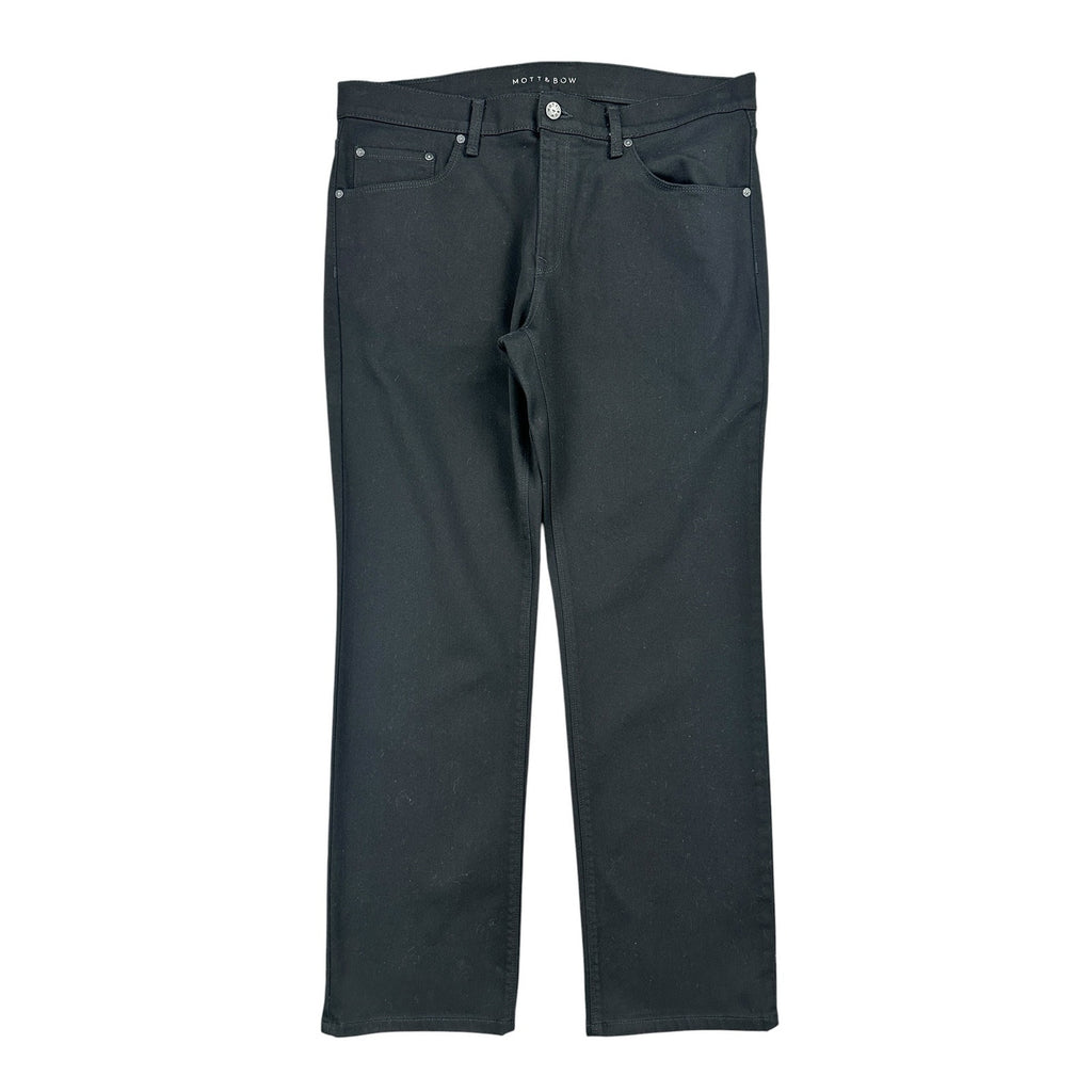 Mott and Bow Straight Barclay Jean in Black — Size 36x32 // Preowned