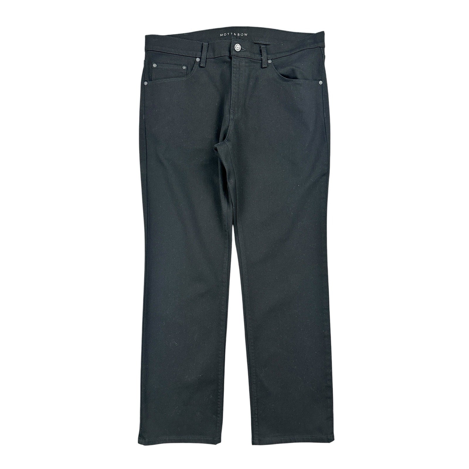 Mott and Bow Straight Barclay Jean in Black — Size 36x32 // Preowned