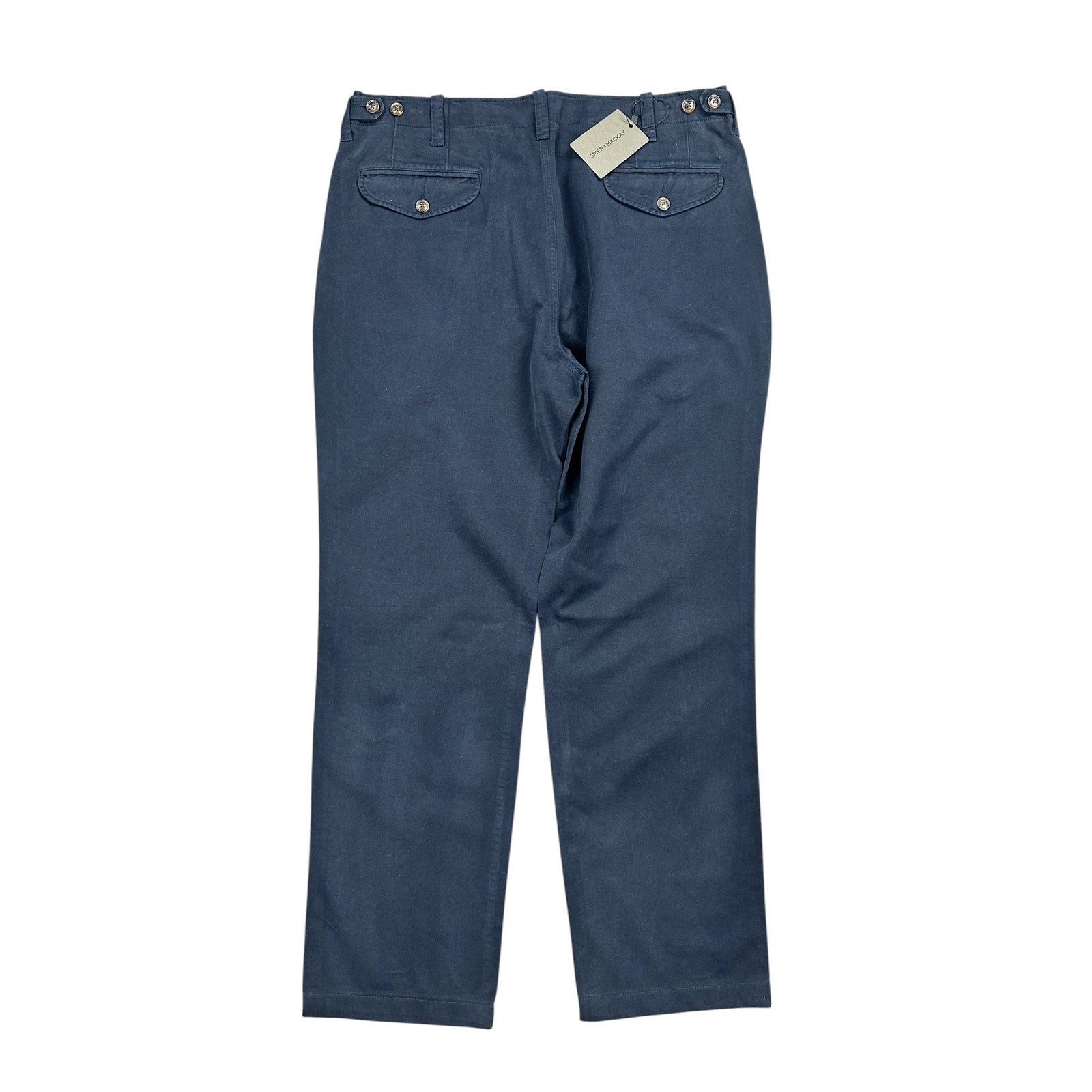 Spier & Mackay Contemporary Utility Twill Chino Pants in Navy — Size 36