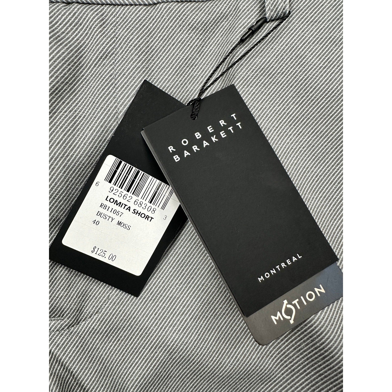 Robert Barakett Lomita Motion Shorts in Dusty Moss — Size 40
