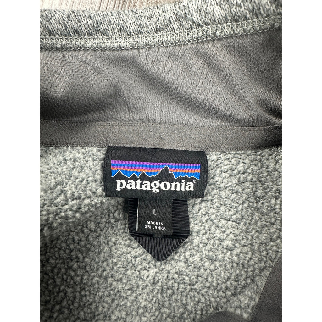 Patagonia Better Sweater Full Zip Fleece Jacket in Heather Gray — Size Large // Preowned