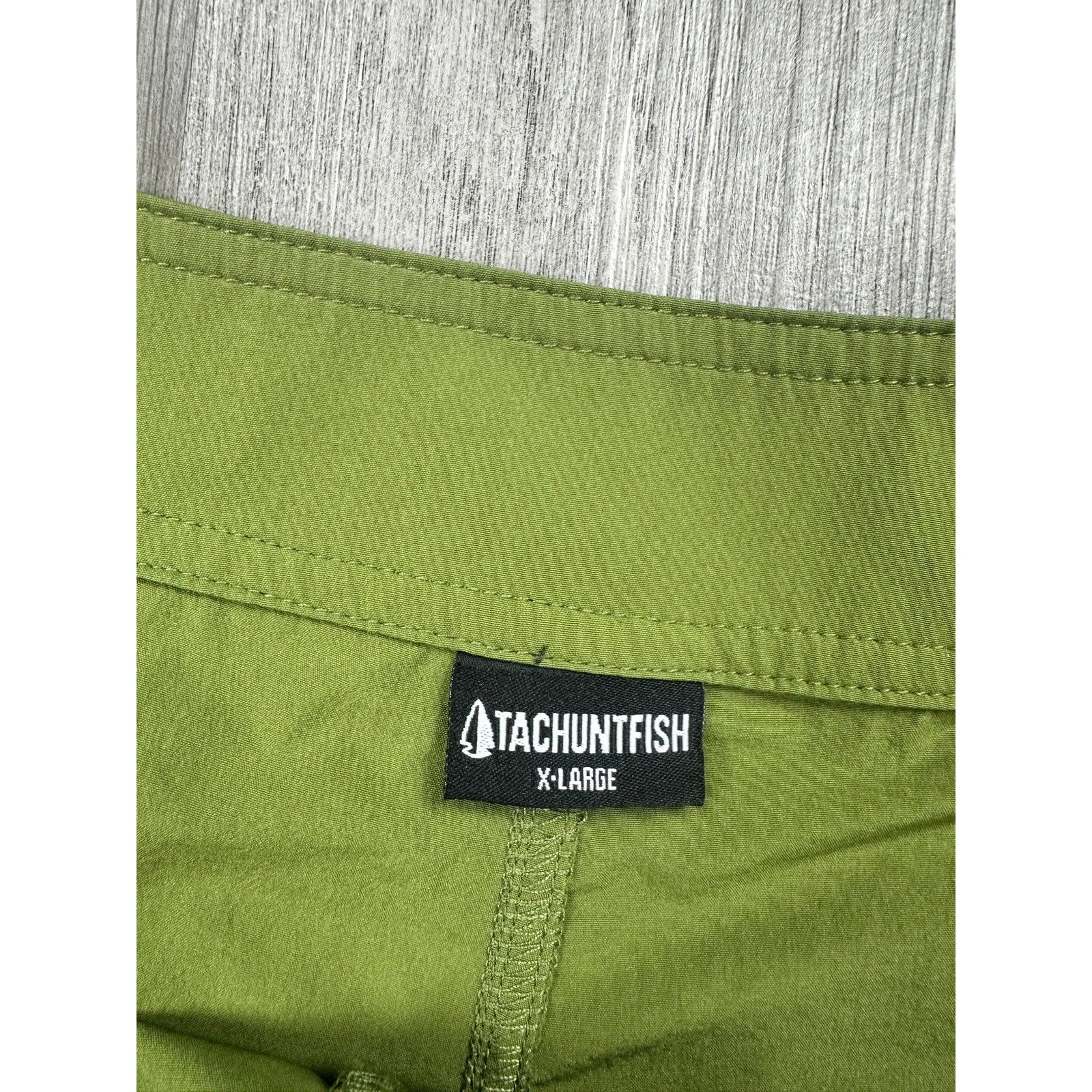 TACHUNTFISH UDT 5" Performance Shorts in Olive Fresco — Size XL // Preowned