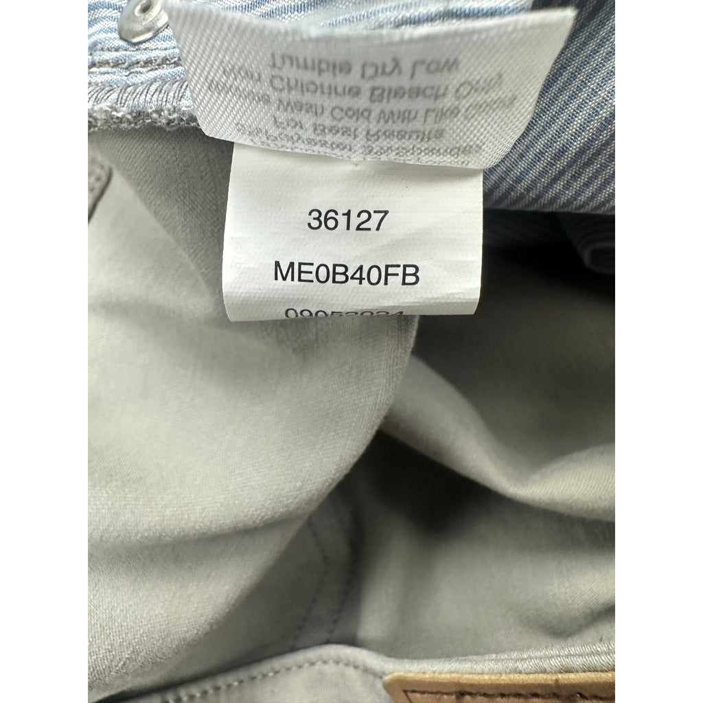 Peter Millar Signature Sateen Classic Fit 5 Pocket Pants in Gray — Size 44x30 // Preowned
