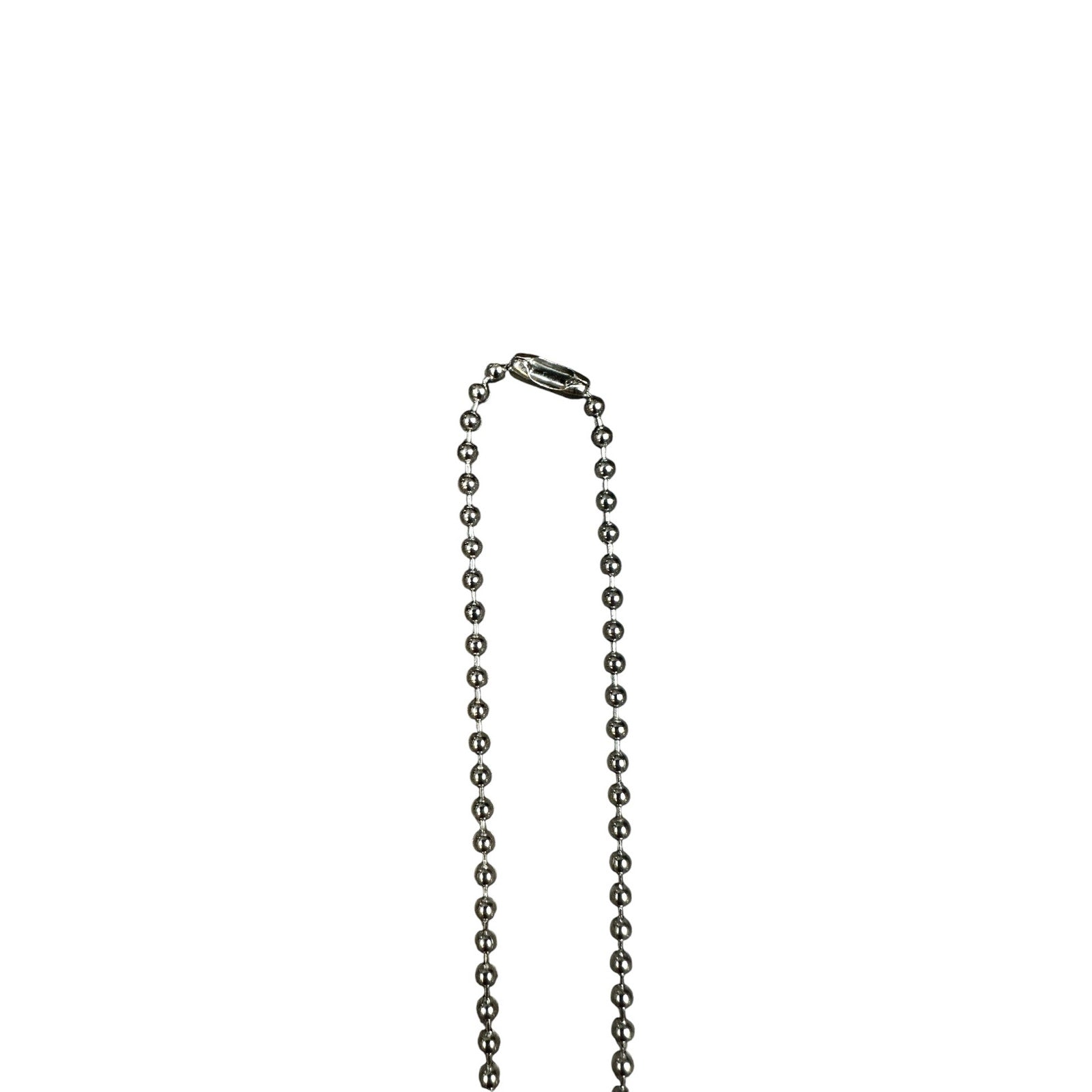Andrew Christian Razorblade Necklace in Silver — One Size