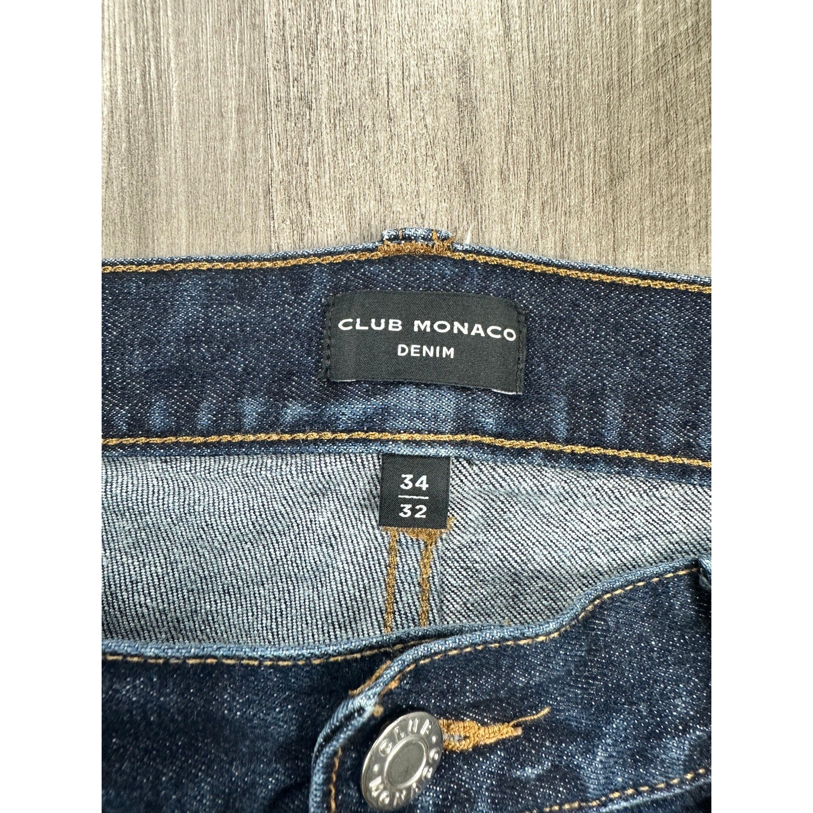 Club Monaco Super Slim Stretch Jean in Blue — Size 34x32 // Preowned