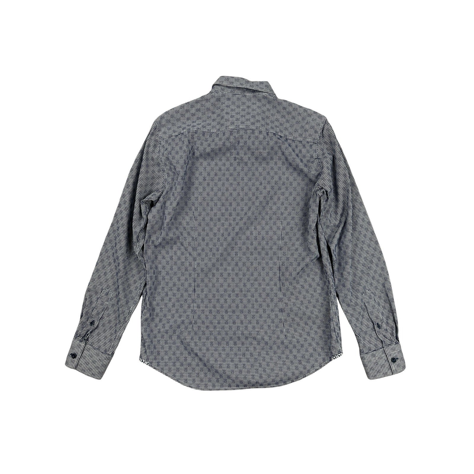 Robert Graham Modern Americana Tailored Fit Checkered Long Sleeve Button - Small