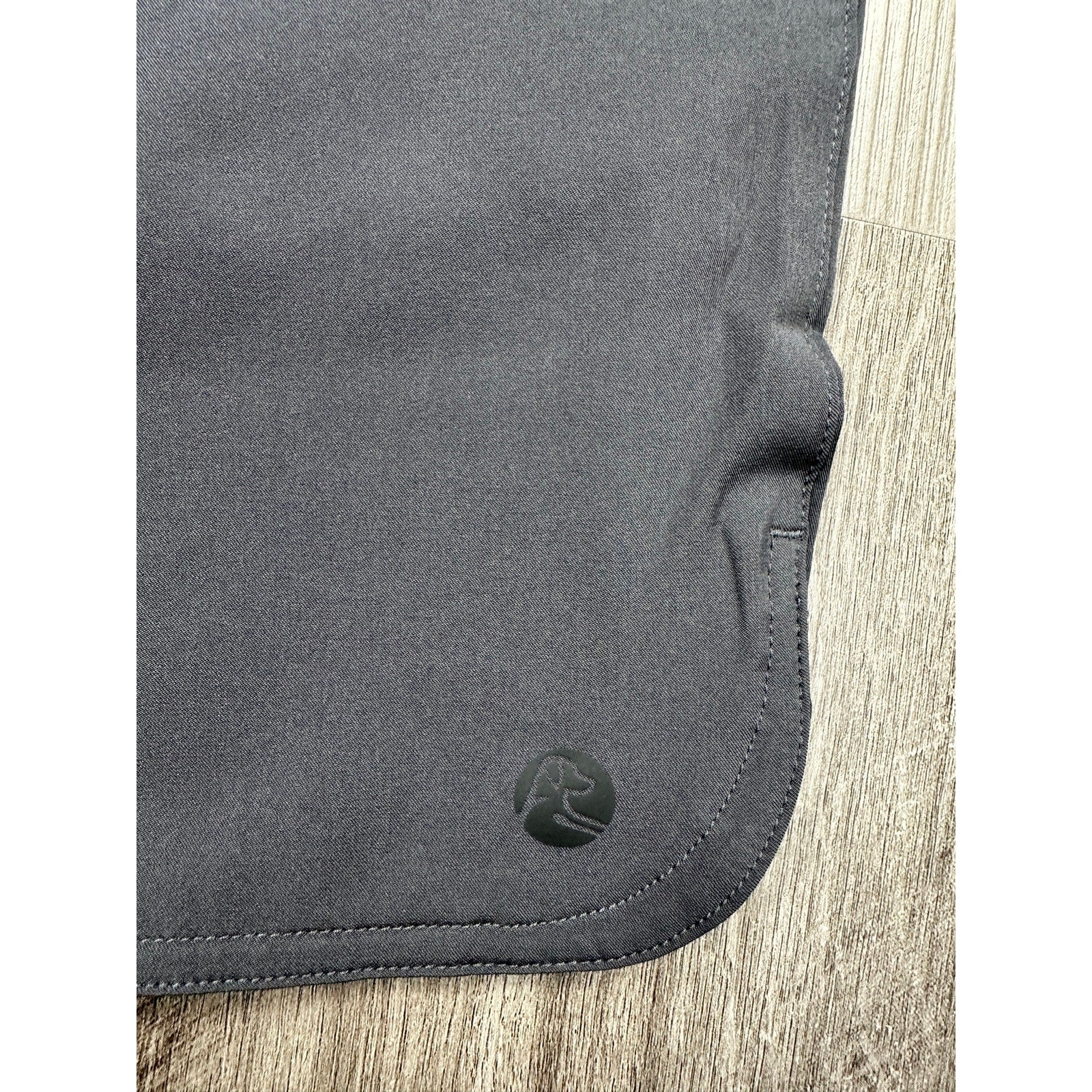 Rhoback The Deadlifts Lined Grit Gym Shorts in Graphite Grey — Size 2XL