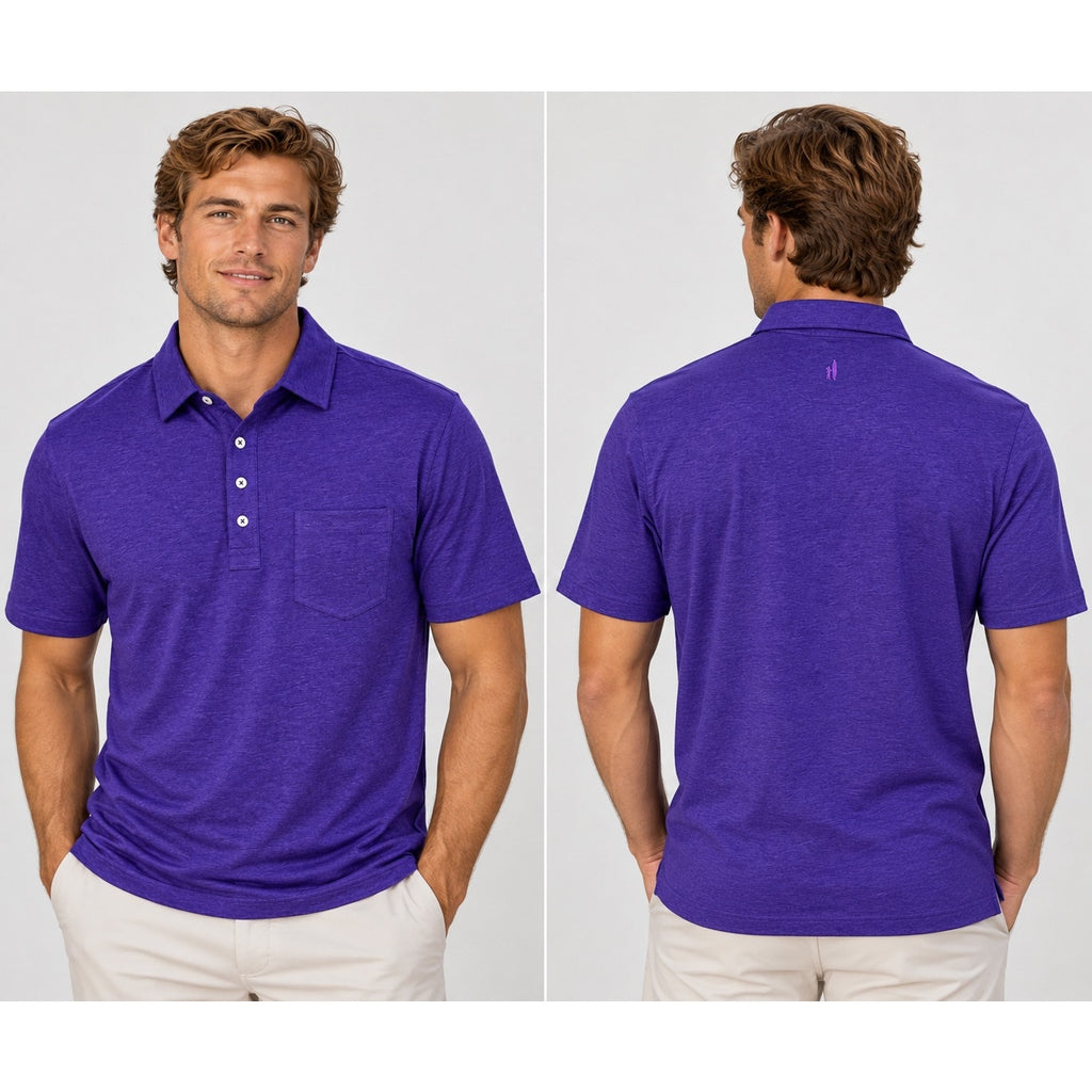Johnnie-O Hangin' Out Gameday Original Polo — Size Small