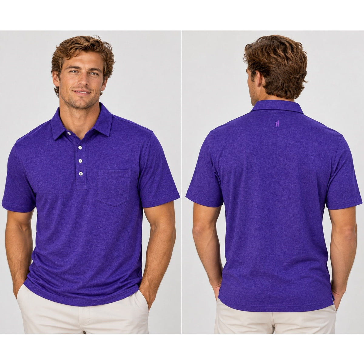 Johnnie-O Hangin' Out Gameday Original Polo — Size Small