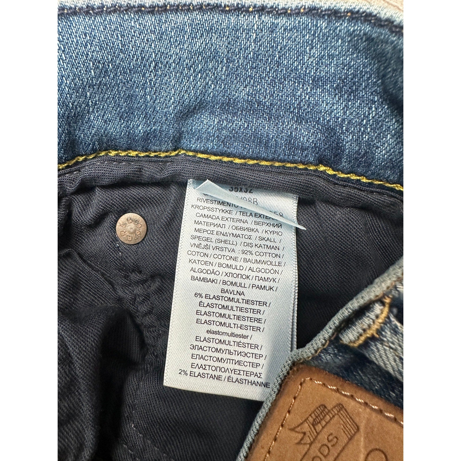 Polo Ralph Lauren The Sullivan Slim Fit Jeans in Blue — Size 38x32 // Preowned