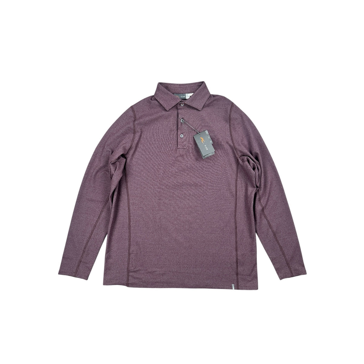 KJUS Scot Long Sleeve Golf Polo — Size 50 (Medium)